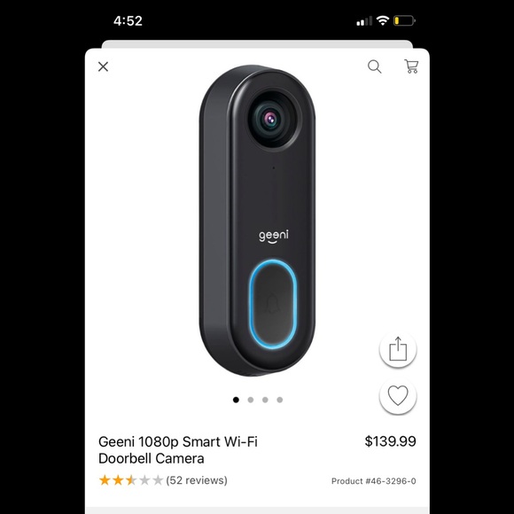 Geeni DoorPeek (doorbell) - Picture 2 of 2